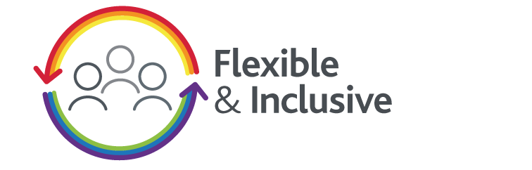 icon for flexibility and inclusivity